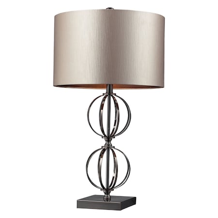 Dimond One Light Coffee Plating Table Lamp D2224
